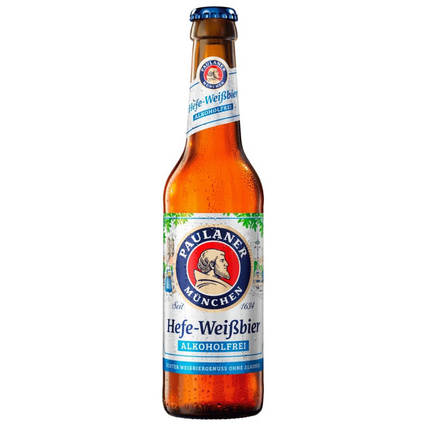 Paulaner Hefe-Weißbier alkoholfrei 0,33l